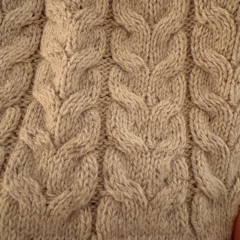 J. Jill Knit Turtleneck Sweater - Cream - Picture 2 of 3